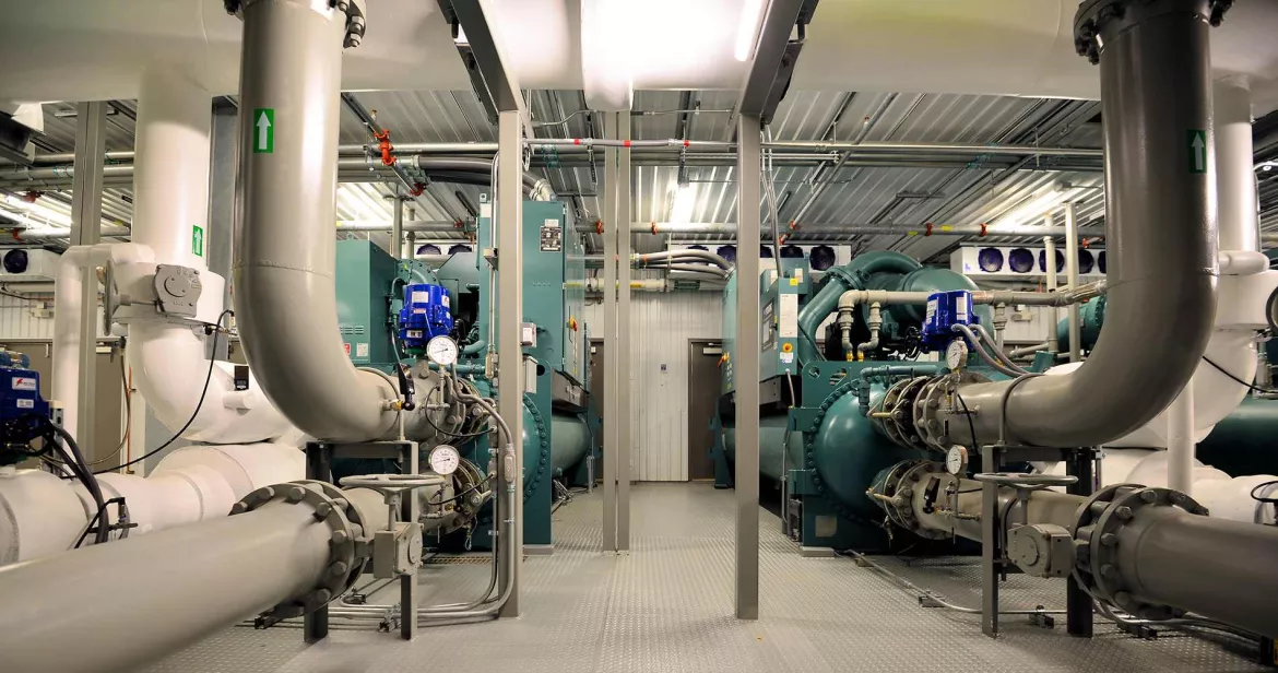Systecon Modular Mechanical Piping on left and right