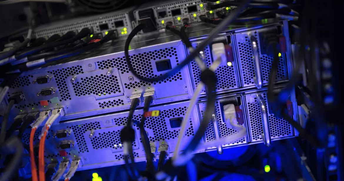 Zoomed in Server technology as offered by Unity Electric