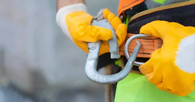Construction Worker Safety Harness