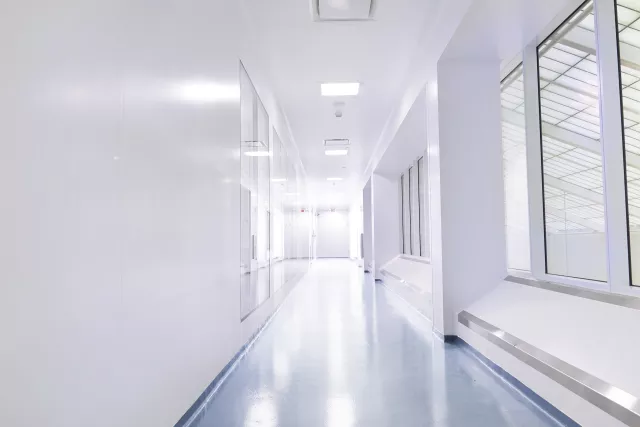 White hallway